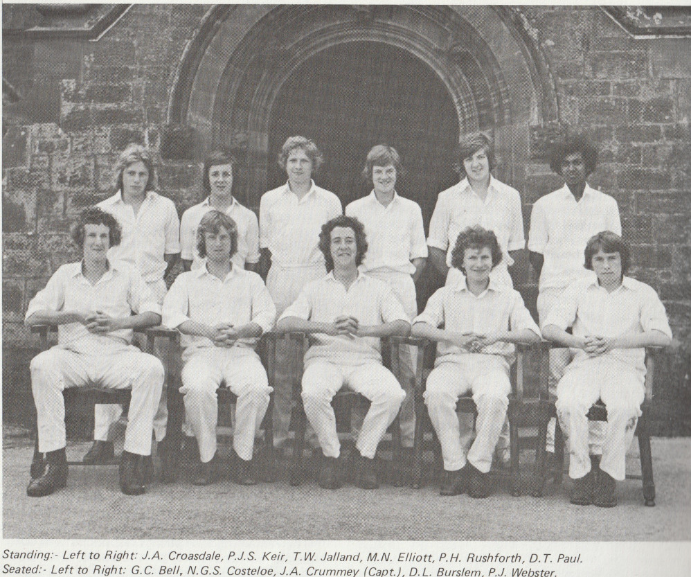 1974 Cricket 1st XI